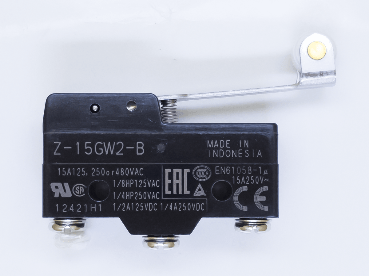 Z-15GW2-B マイクロスイッチ ヒンジ・ローラ・レバー形 ねじ締め端子(M4) ナカデ電気商会 秋葉原で電気部品、電材、関連機器の販売